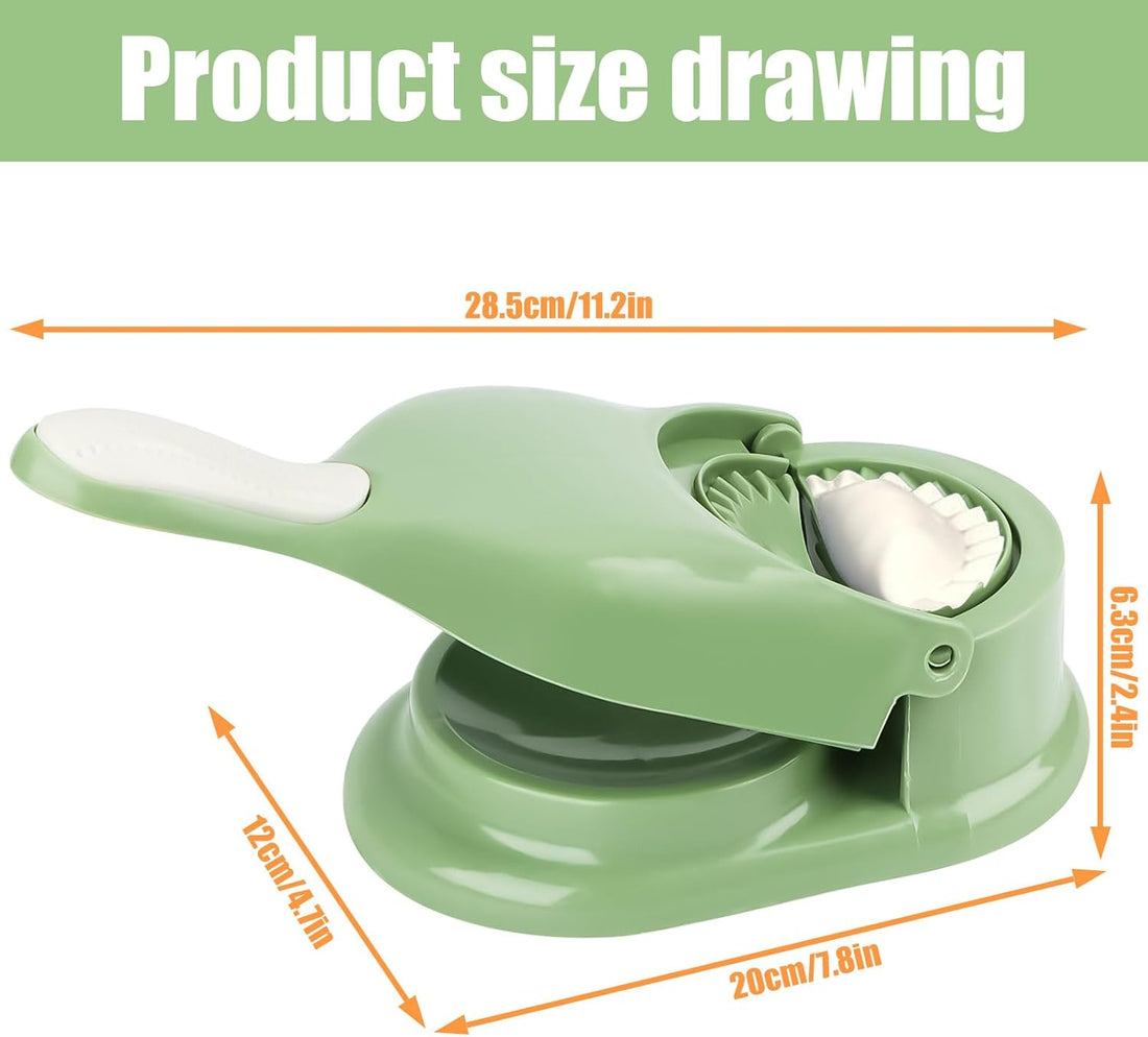 2-in-1 Dumpling Maker – Dough Press & Wrapper Mould Kit for Home Cooking