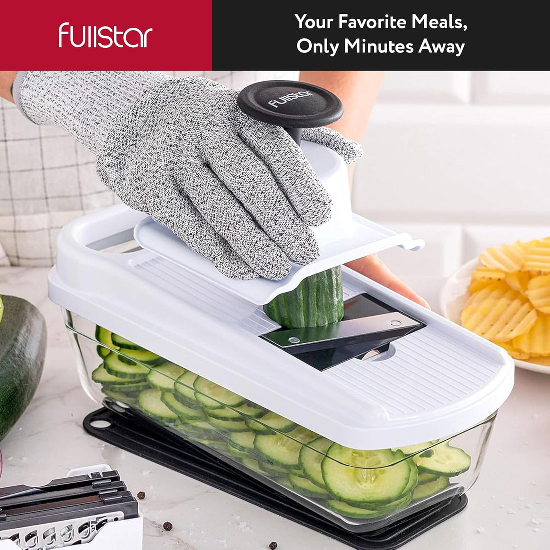 Multi-Function Kitchen Chopper 14/16-Piece Set – Slice, Dice & Shred Fast