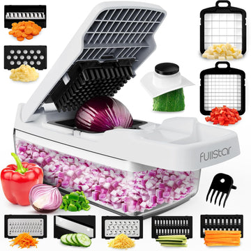 Multi-Function Kitchen Chopper 14/16-Piece Set – Slice, Dice & Shred Fast