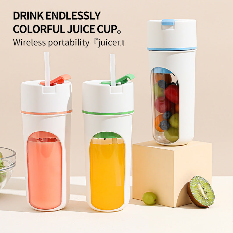 Portable USB Electric Juicer Blender Bottle Mini Smoothie Mixer Cup
